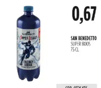 Carico Cash & Carry San Benedetto Super Boost offerta