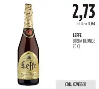 Carico Cash & Carry LEFFE BIRRA BLONDE offerta