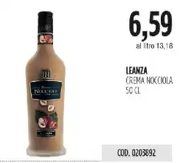 Carico Cash & Carry LEANZA CREMA NOCCIOLA offerta