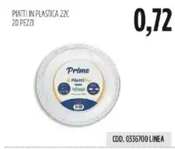 Carico Cash & Carry Primo Piatti offerta
