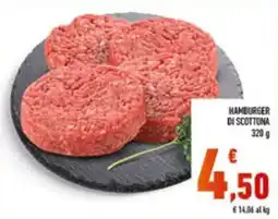 Conad Hamburger di Scottona offerta