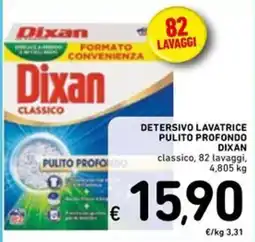 Spazio Conad Detersivo lavatrice pulito profondo Dixan classico offerta