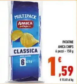 Conad AMICA PATATINE CLASSICA offerta