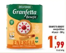 Conad Delverde Granfetta Benefit offerta