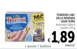 Spazio Conad Teneroni L'ABC della merenda gran terre offerta