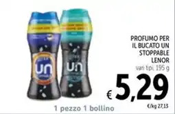 Spazio Conad Profumo per il bucato un stoppable Lenor offerta