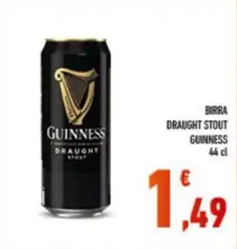 Birra Draught Stout Guinness