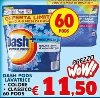 Dash Power Pods Lavatrice