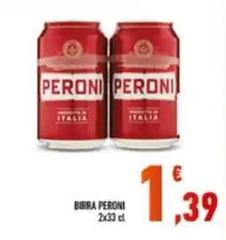 Conad Birra Peroni offerta
