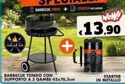 Casa & Co BARBECUE TONDO offerta