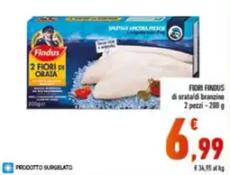 Conad Fiori Findus di orata/di branzino offerta