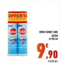 Conad Spray Family Care Autan offerta