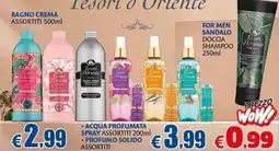 Casa & Co Tesori d'Oriente Bagno Crema offerta