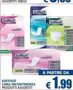 Casa & Co Soffisof Linea Incontinenza Prodotti Assortiti offerta