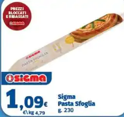 Ok Sigma Sigma Pasta Sfoglia offerta