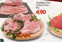 Despar Costolette di Suino Puntine di Suino offerta