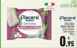 Conad City Piacersi CONAD CRESCENZA SENZA LATTOSIO offerta