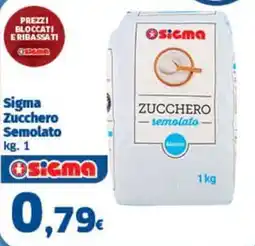 Ok Sigma Sigma Zucchero Semolato offerta