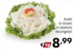 Maxi Supermercati Anelli di totano in salamoia decongelati offerta