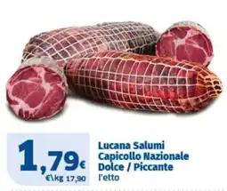 Ok Sigma Lucana Salumi Capicollo Nazionale offerta