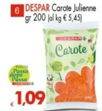Despar Carote Julienne DESPAR offerta