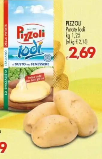 Despar PIZZOLI Patate Iodi offerta