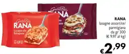 Maxi Supermercati RANA lasagne assortite/parmigiana offerta