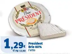 Ok Sigma President Brie 60% offerta
