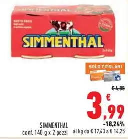 Conad City SIMMENTHAL offerta