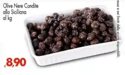 Despar Olive Nere Condite alla Siciliana offerta