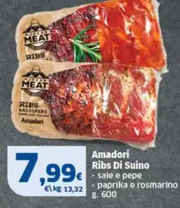 Ok Sigma Amadori Ribs Di Suino offerta