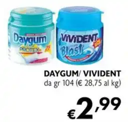 Maxi Supermercati DAYGUM/ VIVIDENT offerta