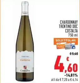 Conad City Chardonnay Costalta offerta
