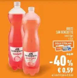 Conad City San Benedetto Bibite offerta