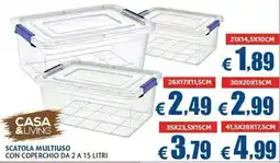 Casa & Co SCATOLA MULTIUSO CON COPERCHIO offerta