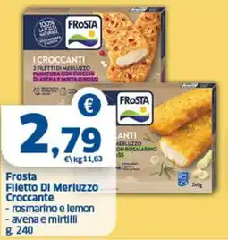 Ok Sigma Frosta Filetto Di Merluzzo Croccante offerta