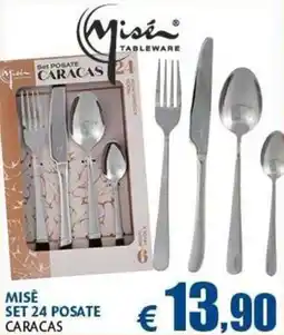Casa & Co MISÈ SET 24 POSATE CARACAS offerta