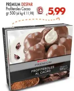 Despar DES PAR Premium Profiteroles al Cacao offerta