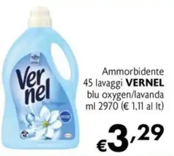 Maxi Supermercati Ammorbidente VERNEL blu oxygen/lavanda offerta