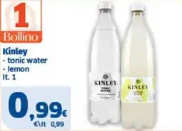 Ok Sigma Kinley - tonic water - lemon offerta