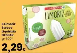 Despar Limoriz Stecco Liquirizia offerta