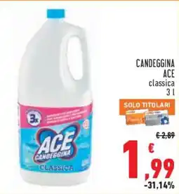 Conad City Candeggina ACE classica offerta