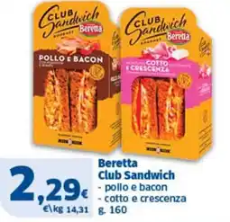 Ok Sigma Beretta Club Sandwich offerta