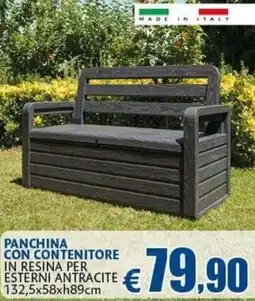 Casa & Co Panchina con contenitore offerta