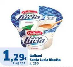 Ok Sigma Galbani Santa Lucia Ricotta offerta