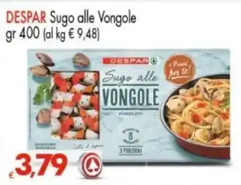 Despar DESPAR Sugo alle Vongole offerta