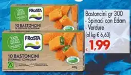 Despar Frosta Bastoncini di spinaci con edam offerta