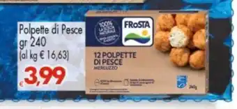 Despar Polpette di Pesce Frosta offerta