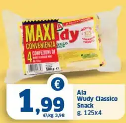 Ok Sigma Ala Wudy Classico Snack offerta