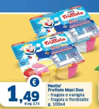 Ok Sigma Nestle' Fruttolo Maxi Duo offerta
